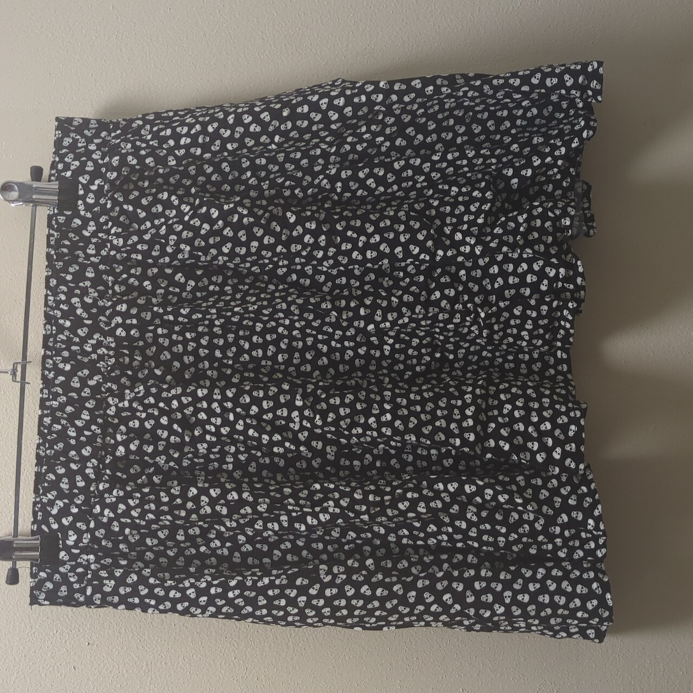 Tiny skull covered skirt
